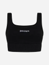 Palm Angels New Classic Sport Top In Black