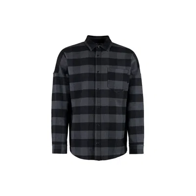 PALM ANGELS LOGO COTTON MEN'S OVERSHIRT