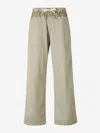 Palm Angels Flame Logo Track Pants In White