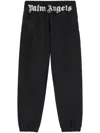Palm Angels Logo-print Cotton Track Pants In Black