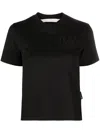 Palm Angels T-shirt Monogram In Black