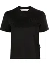 Palm Angels T-shirt Monogram In Black