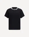 Palm Angels Logo Cotton Crew Neck Regular T Shirt In Multi