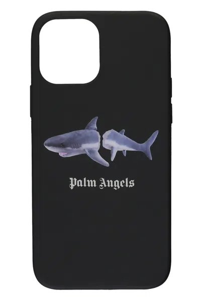 Palm Angels Logo Detail Iphone 12 Pro Max Case In Black