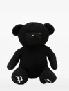 Palm Angels Logo-detail Teddy-bear Backpack In Black