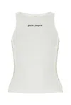 PALM ANGELS LOGO DETAILED TANK TOP