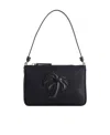 Palm Angels Logo-embossed Zipped Pouch In Black
