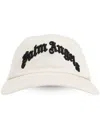 Palm Angels Embroidered Logo Baseball Cap With Curved Peak In White