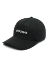 Palm Angels Classic Logo Adjustable Baseball Cap In Black