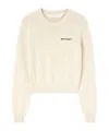 Palm Angels Sweaters In White