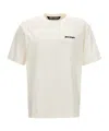 Palm Angels White T-shirt With Frontal Logo In White