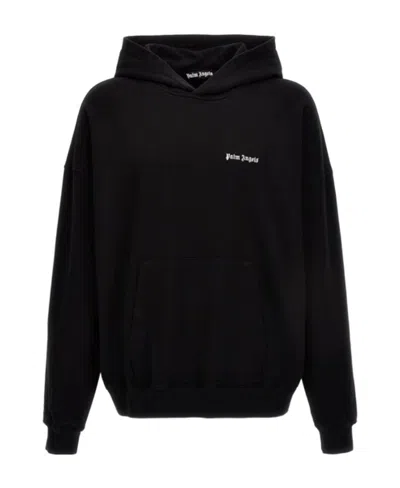 PALM ANGELS PALM ANGELS LOGO EMBROIDERED HOODIE