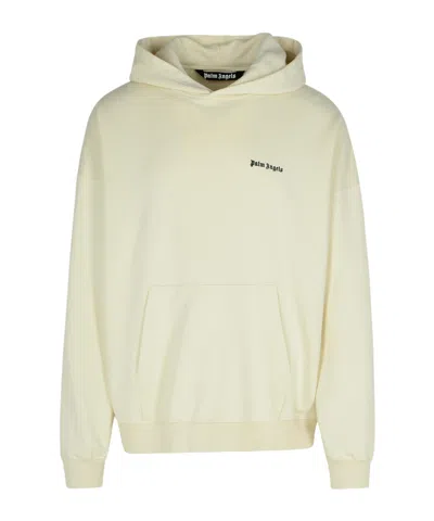 PALM ANGELS PALM ANGELS LOGO EMBROIDERED HOODIE