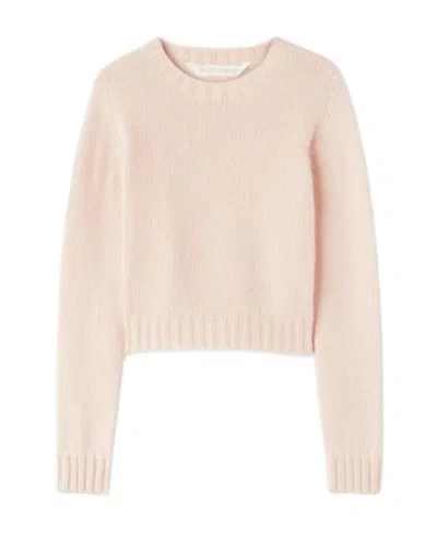 Palm Angels Logo-embroidered Knitted Jumper In Nude