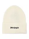 PALM ANGELS PALM ANGELS LOGO EMBROIDERED RIBBED