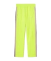 Palm Angels Logo Embroidered Side Stripe Detailed Track Pants In Yellow