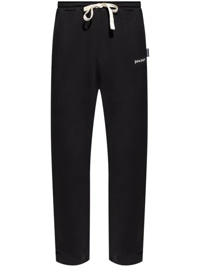 PALM ANGELS LOGO-EMBROIDERED TRACK PANTS