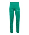 Palm Angels Classic Logo Track Pants In Green