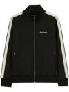 Palm Angels Logo-embroidered Zip-up Jacket In Black