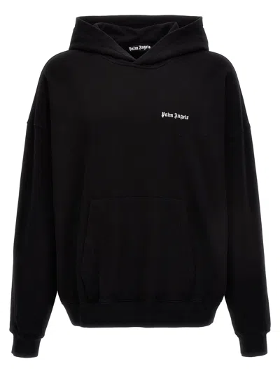PALM ANGELS LOGO EMBROIDERY HOODIE