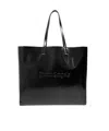 Palm Angels Logo-embossed Tote Bag In Black