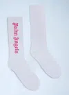 Palm Angels Logo Motif Socks