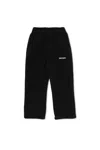 Palm Angels Logo Pants In Black