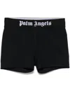 Palm Angels Classic Logo Performance Shorts In Black