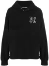 Palm Angels Hoodie Mit Logo-print In Black