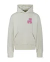 Palm Angels Hoodie In White