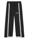 Palm Angels Trousers Black In Black