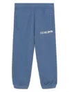 Palm Angels X Keith Haring Cotton Track Pants In Blue