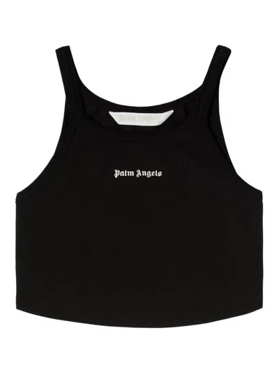 Palm Angels New Classic Sport Top In Black