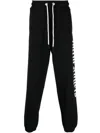 PALM ANGELS LOGO-PRINT DRAWSTRING SWEATPANTS