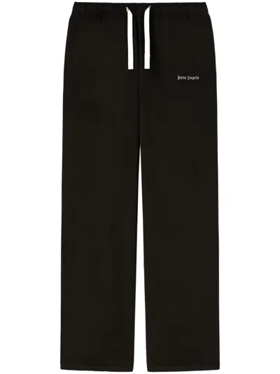 PALM ANGELS LOGO-PRINT DRAWSTRING TRACK PANTS