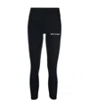 Palm Angels Logo-print Leg Performance Leggings In Black