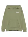 Palm Angels Logo-print Hoodie In 5601