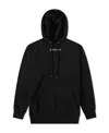 Palm Angels Logo-print Cotton-jersey Hoodie In Black