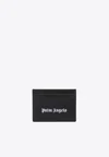 Palm Angels Logo Card Holder In Black