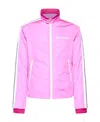 Palm Angels Logo-print Padded Track Jacket In Pink