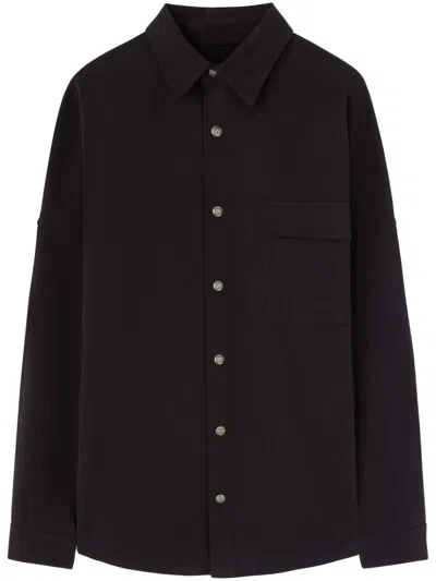 PALM ANGELS LOGO-PRINT SHIRT