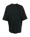 Palm Angels Black Logo-print Short-sleeve T-shirt In Black