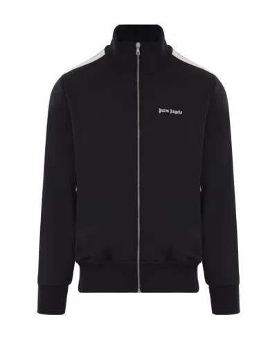 PALM ANGELS PALM ANGELS LOGO EMBROIDERED TRACK JACKET