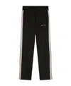 Palm Angels Logo-printed Elasticated Waist Track Pants In Black