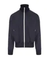Palm Angels Logo-print Stripe-trim Track Jacket In Black