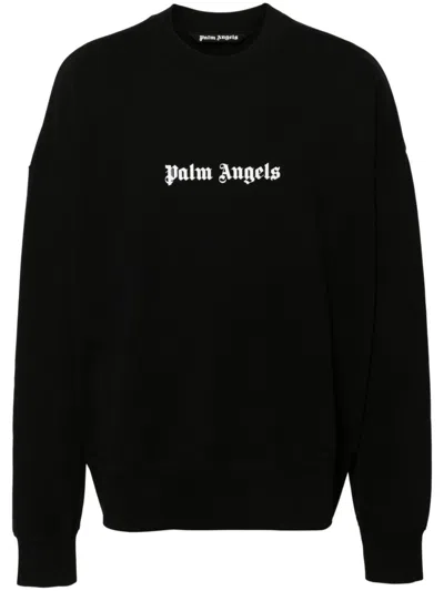 PALM ANGELS LOGO-PRINT SWEATSHIRT
