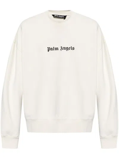 PALM ANGELS LOGO-PRINT SWEATSHIRT