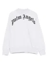 Palm Angels Logo-print Sweatshirt In White
