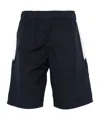 Palm Angels Logo-print Swim Shorts In Black