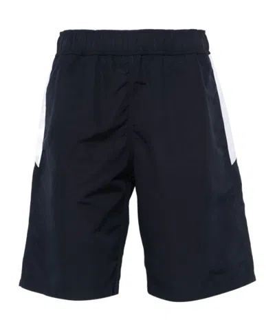 PALM ANGELS PALM ANGELS LOGO PRINTED ELASTIC WAIST SWIM SHORTS